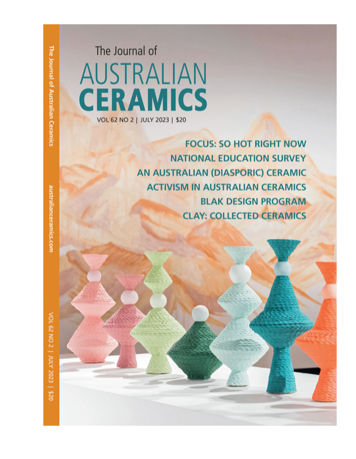 Journal Of Australian Ceramics Vol 62 No 2