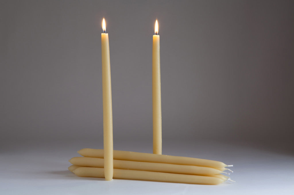 Northern Light Beeswax Dinner Candle set of 2