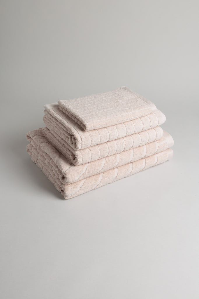 BAINA Organic Cotton Hand Towel Clovelly - Clay