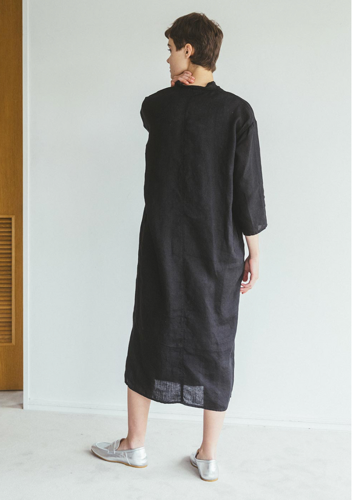 Fog Linen Work Monica Dress | Mr Kitly Fog Linen Work Monica Dress | Mr Kitly