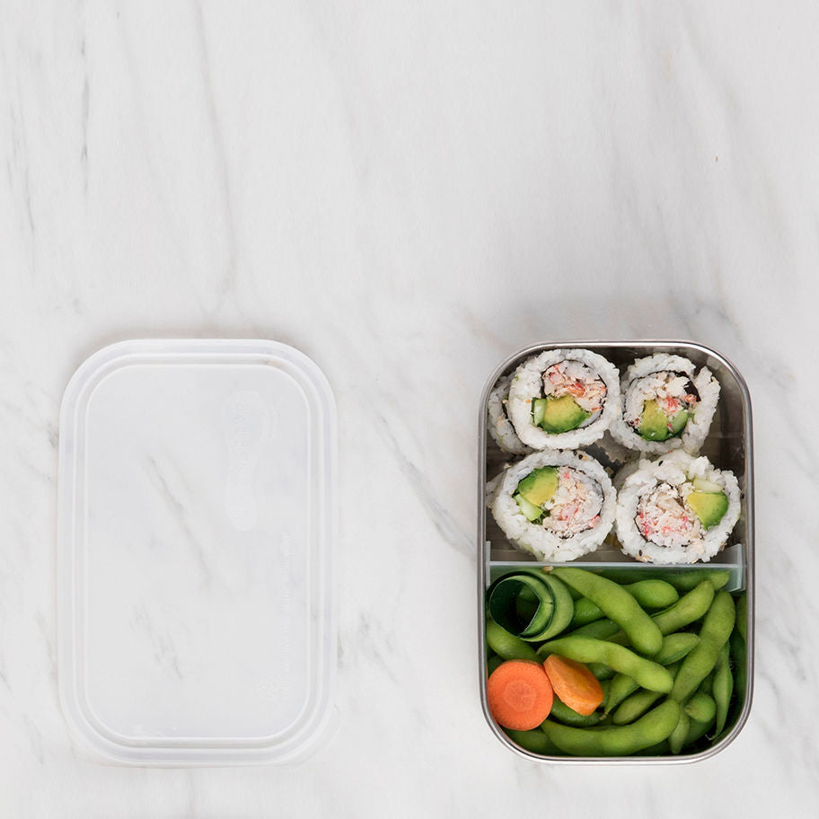 To-Go Rectangular Container with Divider