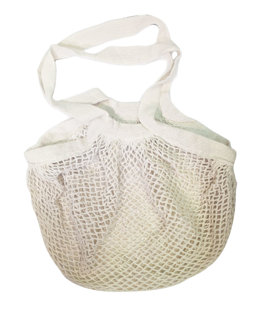 Unbleached Cotton String Shopping Bag