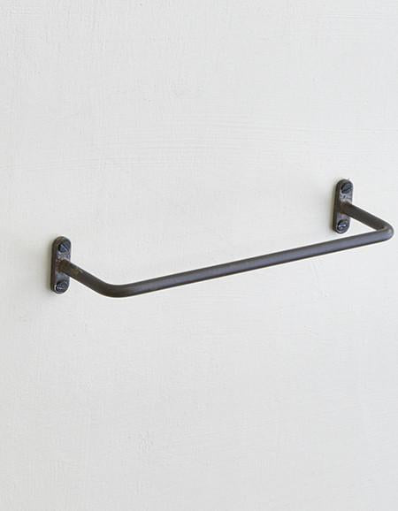 Wrought iron towel bar sale