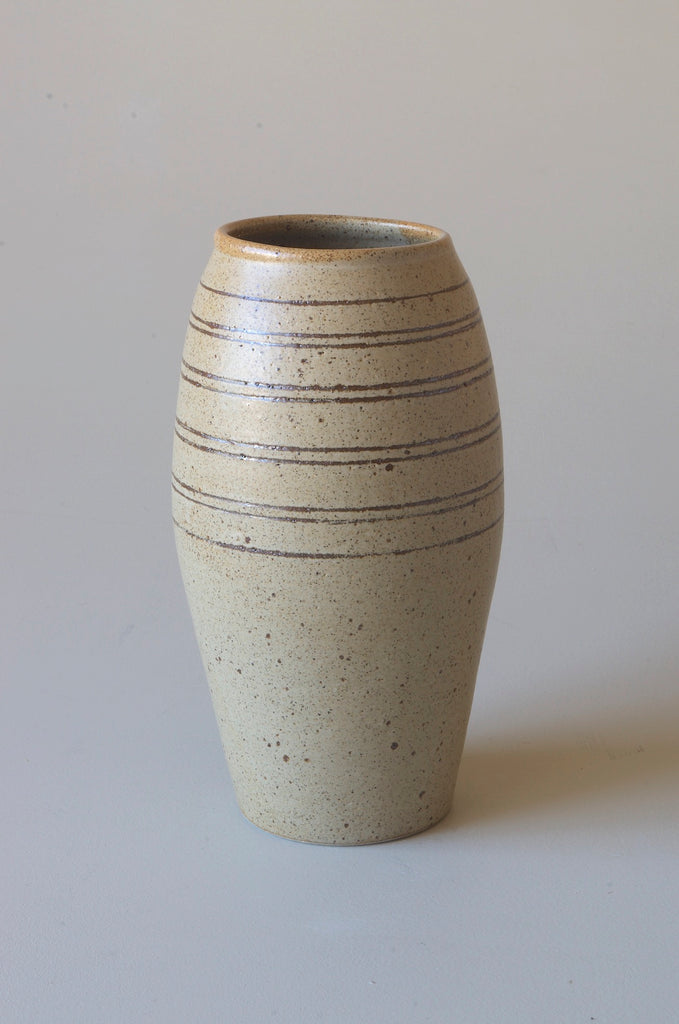Wingnut & Co  Inlay Vase - Iron Inlay & Wara