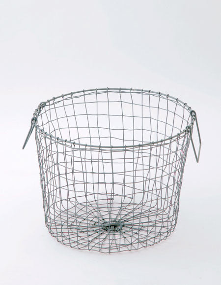 Fog Linen Work round basket - large