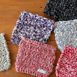 Fog Linen Work knitted mat mixed styles