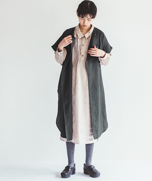 Fog Linen Work Alyssa Gilet | Mr Kitly