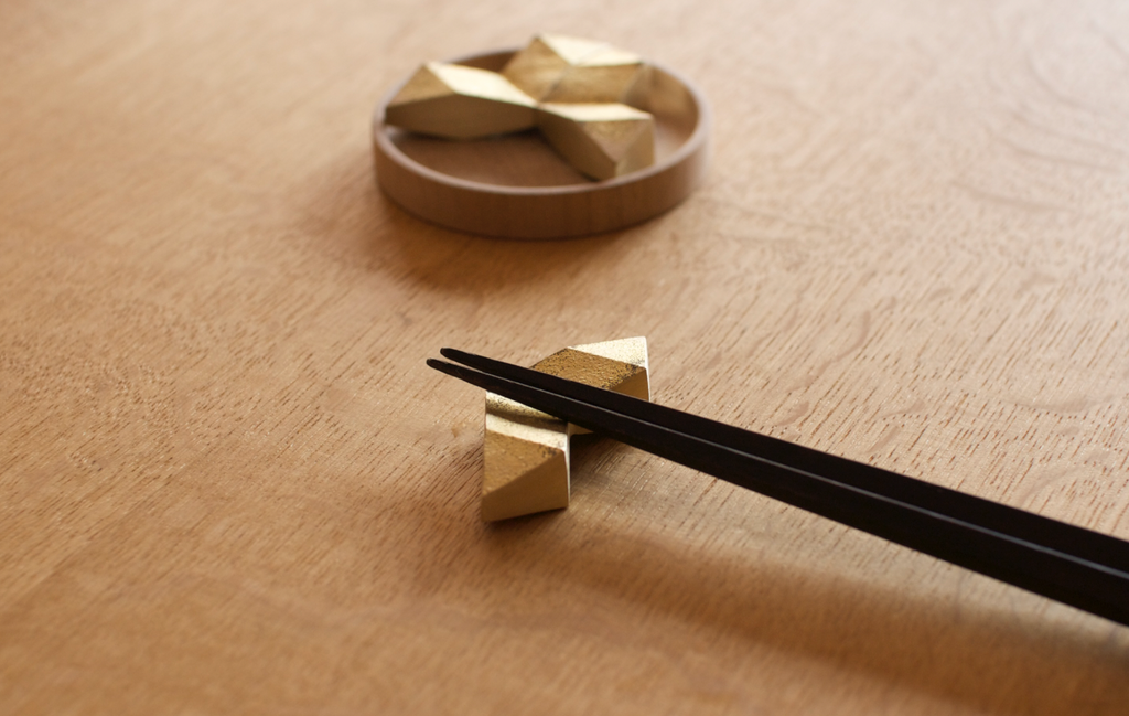 Futagami Chopstick Rest Crystal - Set of 3