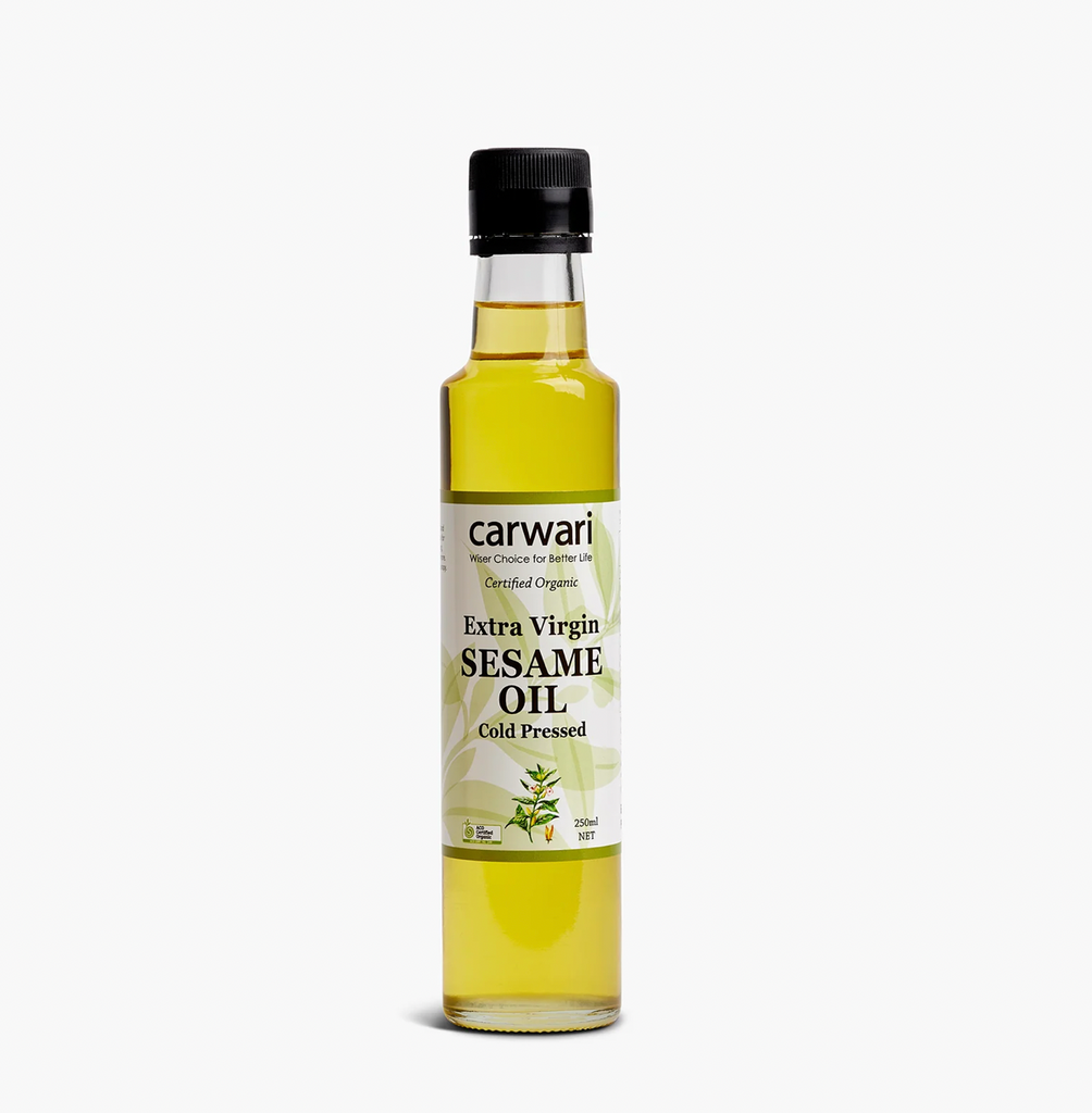 Carwari Extra Virgin White Sesame Oil Cold Pressed 250ml