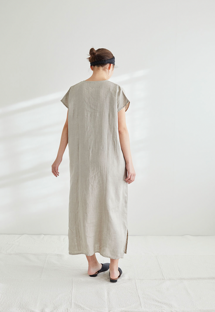 Fog Linen Work Lily French Sleeve Night Shirt | Mr Kitly