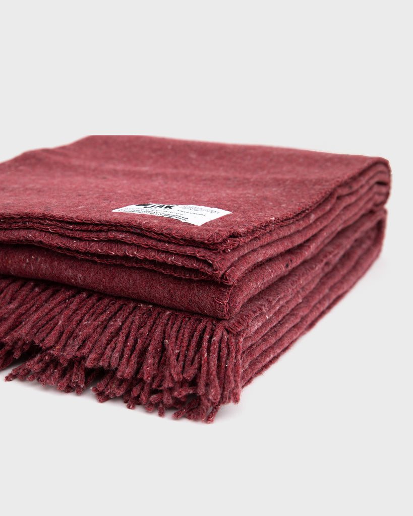 Seljak Recycled Wool Blanket - Pinot