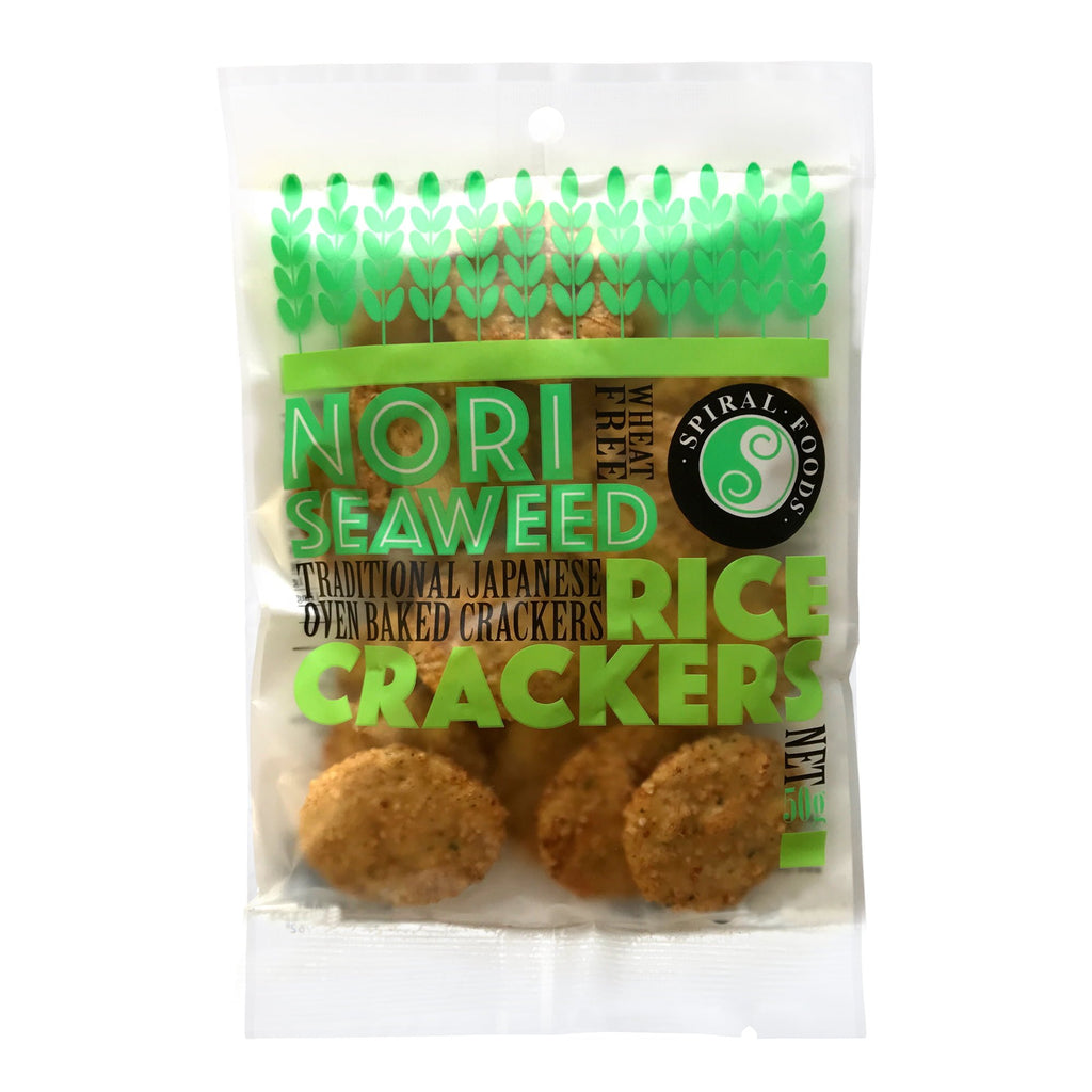 Nori Seaweed Rice Crackers 50g