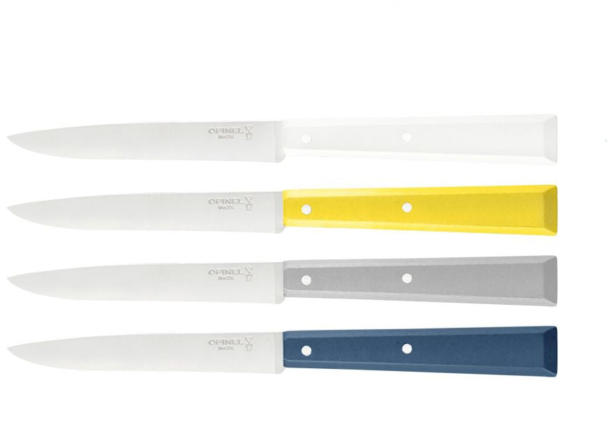 Opinel Bon Appetit Table Knives No 125 Set of 4 - Colour